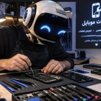 تعمیرات موبایل کپشن آگهی بخون