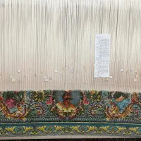 تابلو فرش سلاطین۱۷۷رج بافته شده بافت اول زیرقیمت