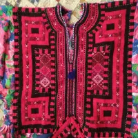 لباس بلوچی دست دوز کار شده