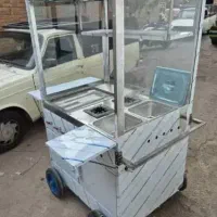 سیار گاری دار ساندویچی DOP فر یخچال ۱۳ ایستاده *