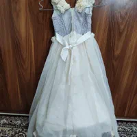 لباس عروس بچه گانه سایز 3|کفش و لباس بچه|لاهیجان, لاشیدان|دیوار