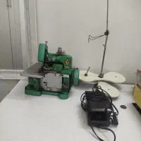 زیگزال سبز سه نخ در حد نو|چرخ خیاطی و ریسندگی|پاکدشت, پاکدشت (مامازند)|دیوار