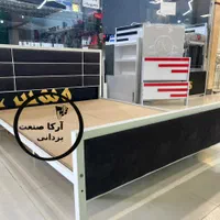 تخت خواب فلزی دونفره مدل شبکه ای( آرکا صنعت)|تخت و سرویس خواب|مشهد, شهید آوینی|دیوار