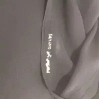 شش ونیم متر پارچه چادر مشکی کرپ مارک لگزوس ژاپن