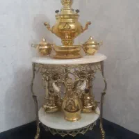 سماور زغالی با وسایل کامل