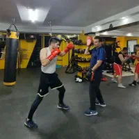 مربی بوکس آموزش بوکس در باشگاه شهید تیموری