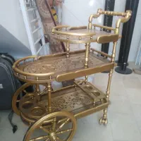 میز بار تمام چوب 3طبقه