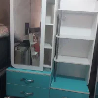 کمد لباس و دکوری و آینه نوجوان|بوفه، ویترین، کنسول|دامغان, |دیوار