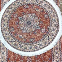 دو عدد فرش ابریشم بهشتی نو