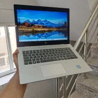 لپ‌تاپ HP i5 بدنه فلزی تمیز همراه کیف