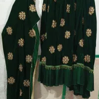 لباس مخمل گلدار