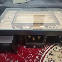 مبلمان ۷ نفره + میز جلو مبلی + ۴ عدد میز عسلی|مبلمان خانگی و میز عسلی|ایرانشهر, |دیوار