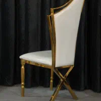 صندلی تالاری فلزی مدل کوئین/آبکاری pvd|عمده‌فروشی|ری, علایین|دیوار