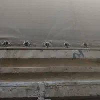 کانتین لبه دار چادری دو محور چهار دسته فنر