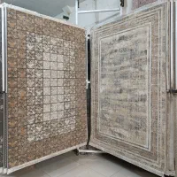 بورس قالیچه نسکافه ای و طوسی