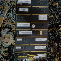 تعدادی رم ddr4 باس ۲۴۰۰ ظرفیت ۴