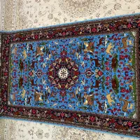 فرش شکارگاه بیجار|فرش|همدان, |دیوار