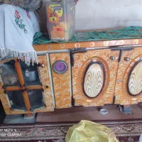 یه کمد فلزی یک تکه و سه چراغ دو عالی نصب یع اطرا|جاکفشی، کمد، دراور|زاهدان, |دیوار