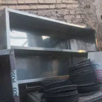 گریل ۹۰صفحه تخت و کابینت استیل  میز بردینگ|کافی‌شاپ و رستوران|اهواز, کوی باهنر|دیوار