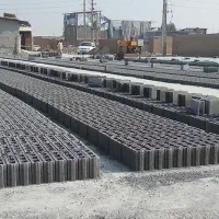 کارگاه تیرچه بلوک در شهرک صنعتی کیاسر