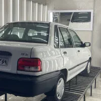 پراید مدل ۹۰ یه کف دست رنگ بیرنگه ماشین