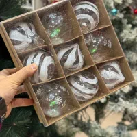 گوی /تزئینات درخت کریسمس/ مدل پک/ خ خواجه پطرس|صنایع دستی و سایر لوازم تزئینی|اصفهان, جلفا|دیوار