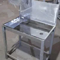 تکه کن مرغ تمام استیل  ترازو 350 با خونیگیر 8تای