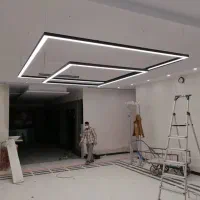 لاین نوری روکار و توکار باقیمت استثنای|لوستر و چراغ آویز|مشهد, کوشش|دیوار