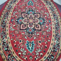 فرش ماشینی بیضی