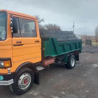 خاور کمپرسی حمل مصالح ساختمانی