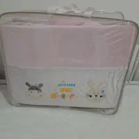 بالشت بارداری و شیر دهی و ۳ عدد ضربه گیر تخت