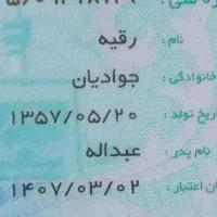 کارت ملی پیدا شده