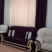 مبل و شال پرده ست