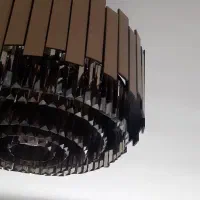 لوستر مسی رنگ زیبا و نو|لوستر و چراغ آویز|اصفهان, کوی شهید کشوری|دیوار