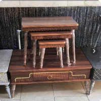 میزجلو مبلی وعسلی