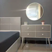 تخت یک و نیم نفره /سرویس خواب نوجوان دکتر چوب۹۰۲|تخت و سرویس خواب|مشهد, سناباد|دیوار