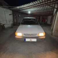پراید سفید مدل ۱۳۸۶ شاسی سالم