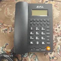 تلفن رومیزی دکمه ای