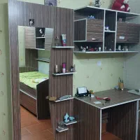 سرویس چوب  کامل اتاق کودک و نوجوان|تخت و سرویس خواب|قزوین, |دیوار