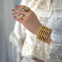 النگوهای طلا منتخب گالری / طلای ۱۸ عیار بدون اجرت