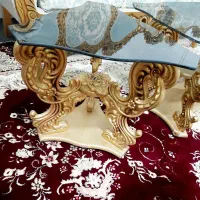 مبل سلطنتی بسیار تمیز|مبلمان خانگی و میز عسلی|میانه, |دیوار