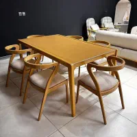 تولیدی میز نهار خوری با بهترین چوب برند انصاری