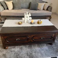 میز جلو مبلی چوبی|مبلمان خانگی و میز عسلی|بابلسر, |دیوار