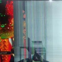 ال ای دی 4k  نو پنل ضربه خورده