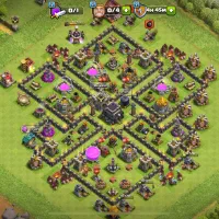 اکانت کلش اف کلنز تاون ۱۰