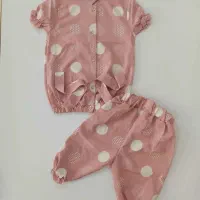 شومیز شلوارک دخترونه تابستانه مناسب ۱تا۷سال