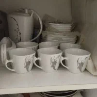 سرویس شش نفره تقدیس اصل به همراه صبحانه خوری