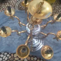 لوستر قدیمی با رنگ ثابت آب طلا