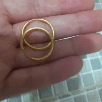 النگو و گوشواره حلقه ای شیک.معاوضه دارم