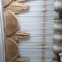 پرده کارکرده بسیارسالم بادکورکناری